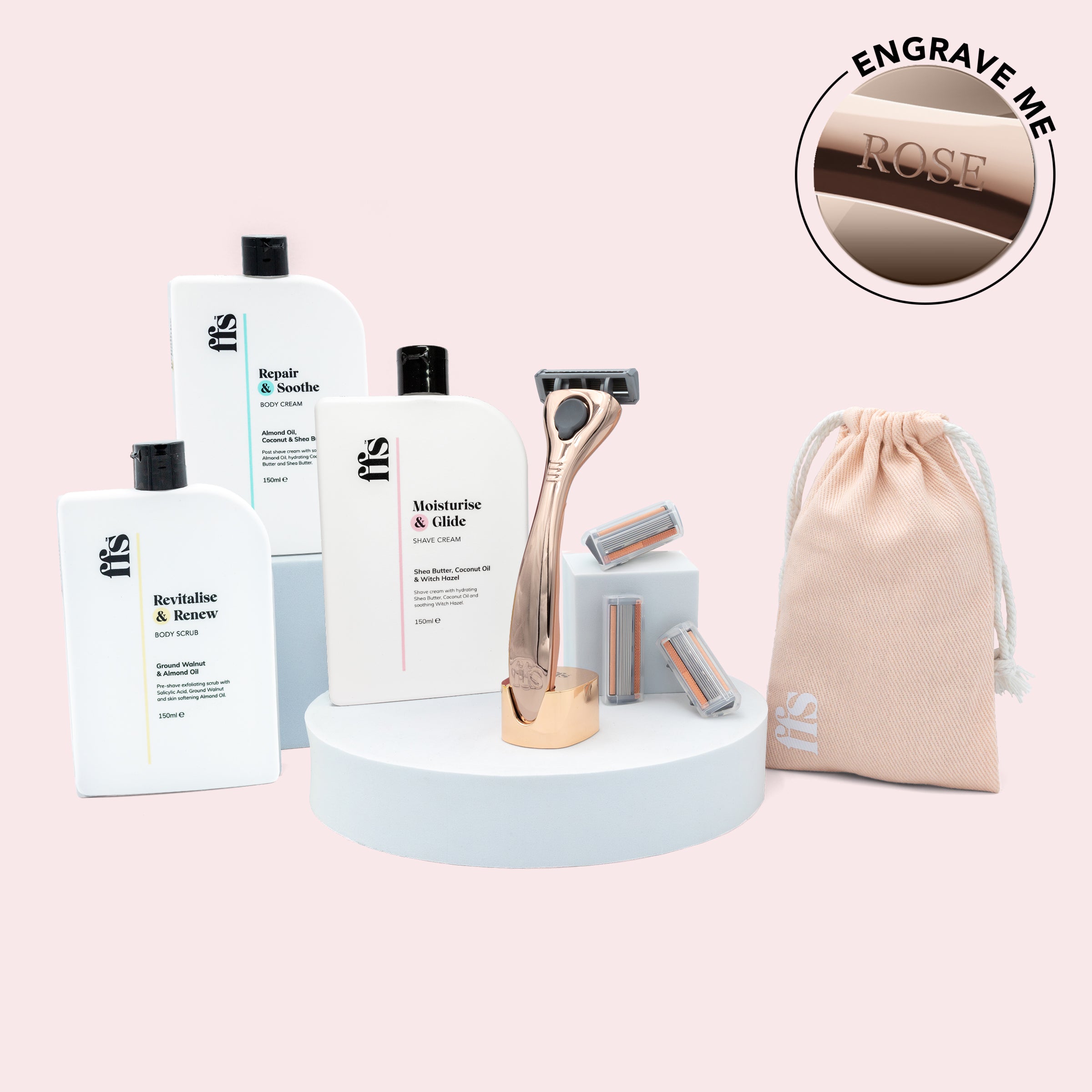 Personalised Complete Deluxe Shaving Gift Set