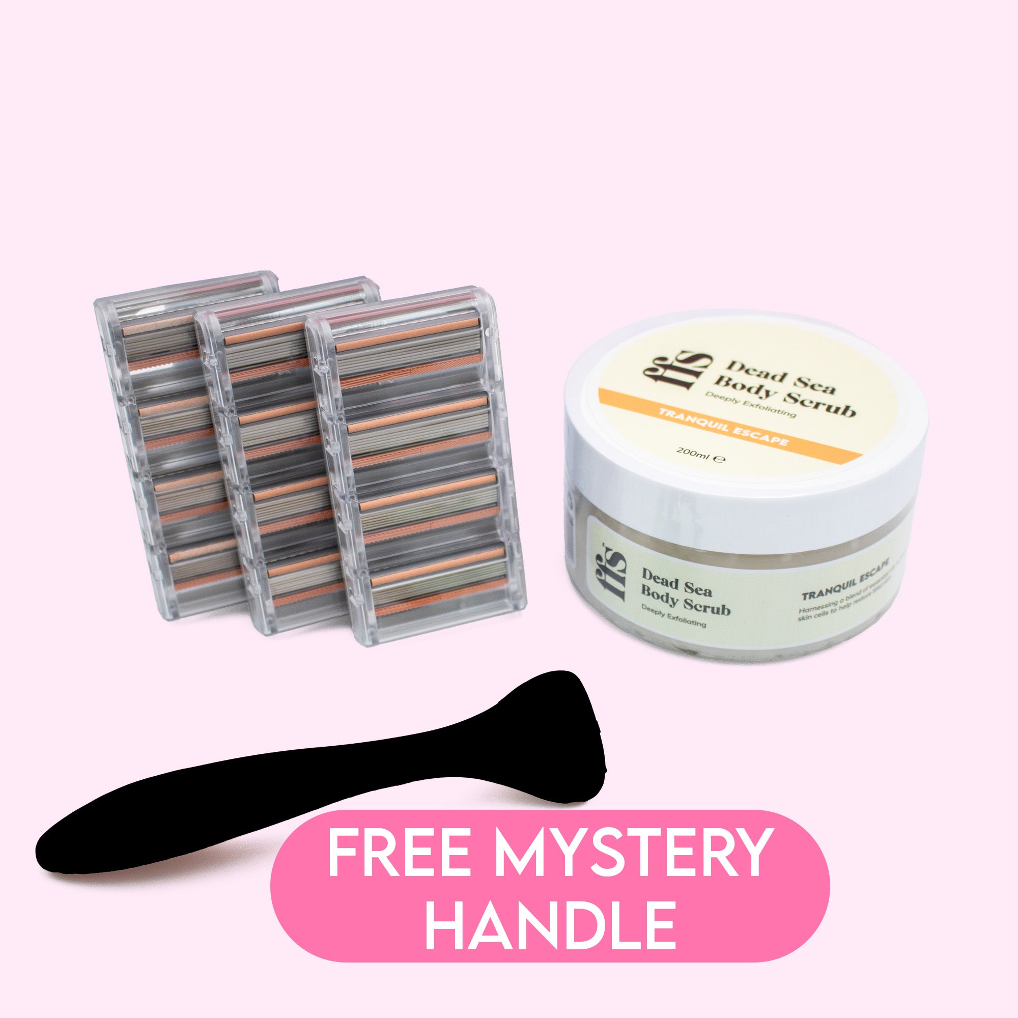Blade bundle with free Dead Sea Scrub - Offer 1