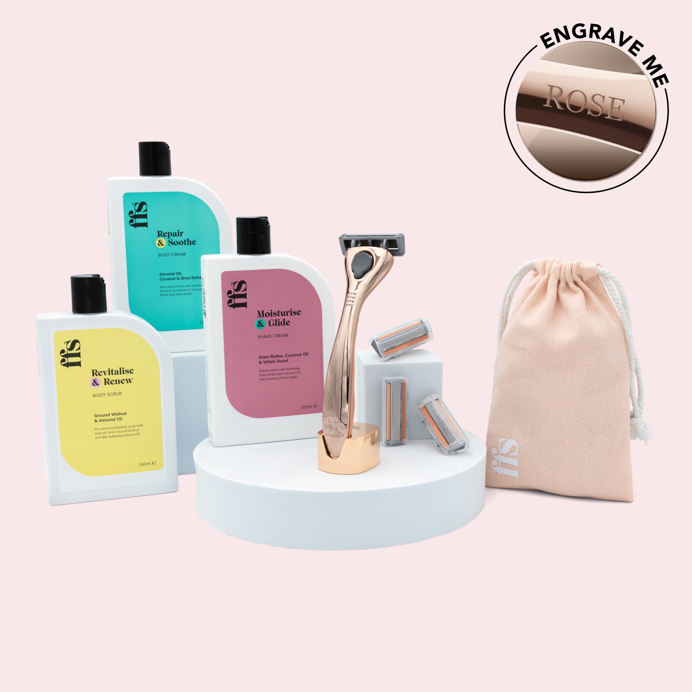 Personalised Complete Deluxe Shaving Gift Set